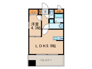 BUENA VISTA OHORI PARKの物件間取画像